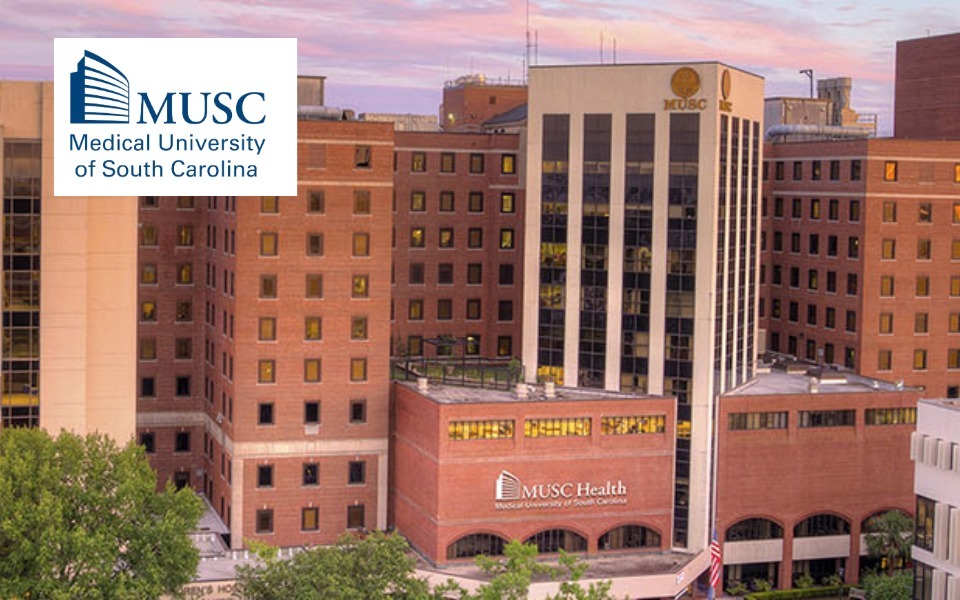MUSC campus with logo